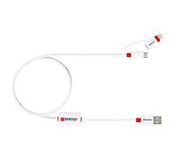 SKROSS câble de charge Buzz 2in1 Micro USB & Lightning Connector
