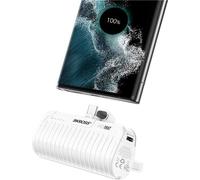 SKROSS 74797 Socle amplificateur 18,5 W, 5000 mAh, 5000 mAh, blanc - banque d'alimentation et support de smartphone en un seul appareil