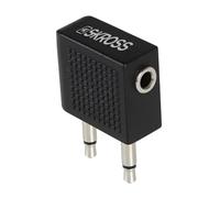 SKROSS Adaptateur Casque Avion pour Prise Jack 3,5 mm