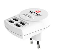 Generique Chargeur secteur Skross Europe – 4 sorties USB – Blanc