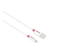 Skross Câble USB USB 2.0 USB-A mâle 1.20 m blanc rond SKCA0004A-MFI120CN