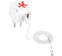 Skross Chargeur mural Euro AC45PD 45W 2 ports USB PD USB‑C 160 cm GaN