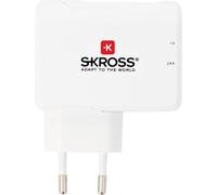 Skross Chargeur USB pour prise murale Courant de sortie (max.) 3.4 A Nbr. de sorties: 2 x USB mâle