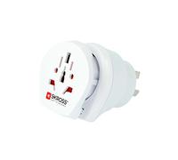 Skross Combo World - Adattatore per Australia/Cina, colore: Bianco