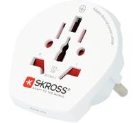 SKROSS Country Travel Adapter - World to Europe - white