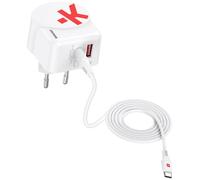 Skross Euro USB Charger AC65PD + USB-C cable Chargeur USB 65 W 1x USB-A, 1x USB-C® Power Delivery bl