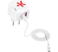 Skross Euro USB Charger AC65PD + USB-C cable Chargeur USB 65 W 1x USB-A, 1x USB-C® Power Delivery blanc intérieure