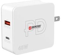 Skross Multipower Combo+ US Chargeur USB 48 W 1x USB-A, 1x USB-C® intérieure