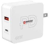 Skross Multipower Combo+ US Chargeur USB 48 W 1x USB-A, 1x USB-C® intérieure