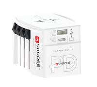 Skross Adaptateur universel MUV AC45PD – USB‑C et 1×USB‑A 45W, câble Type‑C 160 cm