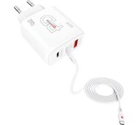 SKROSS Power Charger 65W PD GaN Combo+ EU Chargeur USB Innenbereich Ausgangsstrom (Max.) 3.25A USB