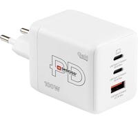 Skross Power Charger Combo+ 100W EU Chargeur USB 100 W 2x USB-C®, 1x USB-A Power Delivery blanc intérieure USB Power Delivery