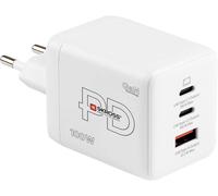 Skross Power Charger Combo+ 100W EU Chargeur USB 100 W 2x USB-C®, 1x USB-A Power Delivery blanc intérieure USB Power Delivery