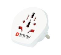SKROSS WORLD TO EUROPE Adaptateur secteur tripolaire de voyage