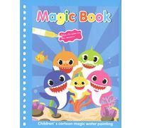 SKRZAT Livre magique Petits requins livre d'aquarelle 93144