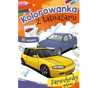 SKRZYAT livre de coloriage avec des tatouages. Voiture 72037