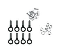 Sks 8X Bolts,Nuts & Endcaps For Chromoplastics/Longboard/Bluemels