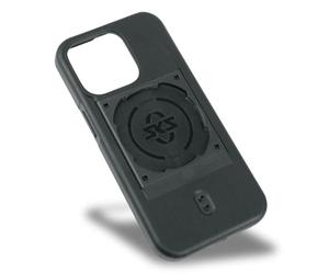 SKS Allemagne Coque de Protection Compit pour iPhone 14 Pro en Plastique résistant à l'usure avec Fixation pour système Compit (Sensation Confortable, Absorption des Chocs, avec Dispositif de