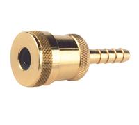 Sks Brass Push-On Nipple