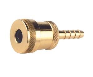 Sks Brass Push-On Nipple