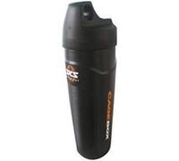 SKS GERMANY Cage Box avec Couvercle Visser, pour Porte-bidon vélo (s'adapte à Tous Porte-bidons, résistant à l'eau, boîte Plastique incassable pour déplacements, Sac Nylon Inclus) Taille Unique Noir