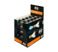 SKS – Cartouches CO2 filetées – 25 unités – 16 g – Noir/Gold
