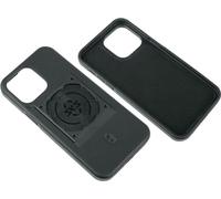 SKS COMPIT Cover pour iPhone 15 Pro Max : Housse amortissante à 2 composants avec fixation spéciale pour le système COMPIT, toucher agréable