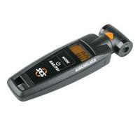 SKS GERMANY AIRCHECKER (AV/SV) 2ème génération de testeur d'air comprimé pour vélos (précision de Mesure, raccord de Valve: AV&SV, Affichage numérique, écran éclairé), Noir Taille Unique