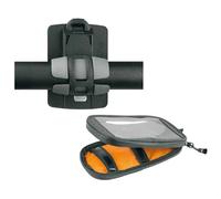 SKS Support téléphone SMARTBOY Plus Hydrofuge, sans outil, emplacement banque de puissance Noir