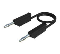 SKS Cordon de mesure Hirschmann CO MLN 100/1 [Banane mâle 4 mm - Banane mâle 4 mm] 1.00 m noir 1 pc(s)