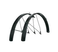 SKS Ensemble de garde-boue Bluemels Style Argenté 27,5–29'' Noir