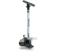 SKS Pompe à pied Air X-plorer Schwalbe Clik 145 Psi Argenté Turquoise