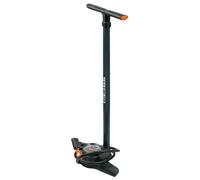 SKS GERMANY AIRLITE Pompe à Pied avec Grand manomètre de précision (Accessoires de vélo, poignée Ergonomique, Tuyau Haute Pression, Tube en Acier Stable, tête Multi-Valve MV Easy pour valves SV/DV/AV