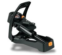 SKS GERMANY Airstep Digi Pompe à Pied avec manomètre numérique (Pompe à air avec raccord Multi Valve, précision de Mesure, avec manomètre numérique LED précis, Pression Max.: 7 bar/102 psi), Noir