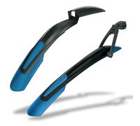 SKS Germany Blade Set de Garde-Boue Bleu 29" avec Blocage Rapide, Protection Anti-éclaboussures pour vélo de Montagne, composé de Shockblade et X-Blade, Bleu