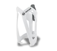 SKS GERMANY, Blanc TOPCAGE (Porte-bidon pour vélos en Plastique très résistant et léger, butée réglable, Crochets d'arrêt Variables pour Un Blocage sûr), Unisex-Adult, Taille Unique