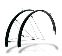 Sks Bluemels Basic 45 Mm Mudguard Argenté 28´´ Black