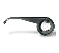 SKS GERMANY Garde-chaîne vélo Chainbow 158 mm – Télescopique pour moyeux à vitesses – Noir