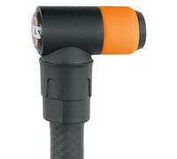 SKS GERMANY Clik Valve Tête de pompe (système de clic intuitif, débit de 50% plus élevé, sans usure, compatible avec toutes les pompes sur pied SKS, pour valves Schwalbe Clik Valve), noir