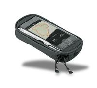 SKS GERMANY COM/SMARTBAG Sacoche imperméable pour téléphone sur Le Guidon de vélo (avec Espace de Rangement, pour Tous Smartphones, Fixer sur Le système de Support de COMPIT), Noir 19 x 10,5 x 3 cm
