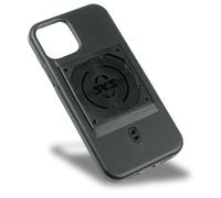 SKS GERMANY COMPIT Cover pour iPhone 12/12 Pro Étui pour téléphone Portable avec Dispositif de Fixation (Compatible avec Le système COMPIT, Plastique bi-composant résistant, Toucher agréable), Noir