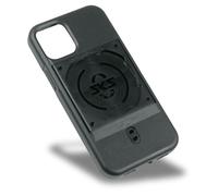 SKS GERMANY COMPIT Cover pour iPhone 13 Mini, étui pour téléphone Portable avec Dispositif de Fixation (Compatible avec Le système COMPIT, en Plastique bi-composant résistant à l'usure), Noir