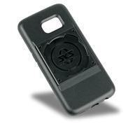 SKS GERMANY COMPIT Cover pour Samsung S7 Housse pour téléphone Portable avec Dispositif de Fixation (Compatible avec Le système COMPIT, en Plastique bi-composant résistant, Toucher agréable), Noir