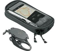 SKS GERMANY COMPIT/STEM & COM/SMARTBAG : Support étanche pour smartphone à fixer sur la potence, y compris une sacoche avecpar écran tactile et espace de rangement supplémentaire