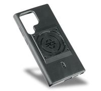 SKS GERMANY Coque de protection unisexe pour adulte Samsung S23 Ultra - Système COMPIT (agréable au toucher, absorption des chocs, avec dispositif de fixation, en plastique résistant à l'usure), noir,