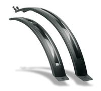 SKS GERMANY HIGHTREK avec Fixation Universelle (Accessoires de vélo en Plastique Haute Performance résistant aux Chocs, Montage Rapide, Aspect Sportif) Mixte-Adulte, Noir, 26"-28" 11618