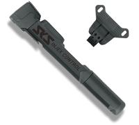 SKS Germany Injex Control Digi Pompe à vélo (manomètre numérique, Fonction télescopique commutable, poignée à 2 Composants avec Surface texturée, tête de Valve MV Easy, fabriquée en Allemagne)