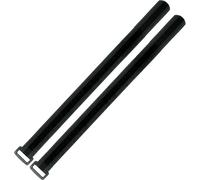 SKS Germany Kit de bandes velcro 250 mm (2 pcs.) - Bandes velcro de rechange pour VELOFLEXX, MUDROCKER, SPEEDROCKER et EXPLORER EXP. FRAMEBAG, noir
