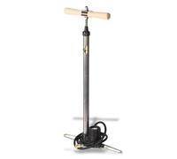 SKS Germany Pompe à Pied RENNKOMPRESSOR60 (y Compris la tête de Valve MV Easy (SV, AV, DV) et SKS CLIK TEC, manomètre de précision, Tube en métal, Pied en Fonte, poignée en Bois, Pression Max. : 16