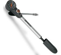 Sks Germany Sam Suspension Air Mechanic Air Pump (Valve Connection Av, Swivelling Hose Connection, Pressure Reducing Valve, 25 Bar / 360 Psi, Steel Flex Fabric), Silver